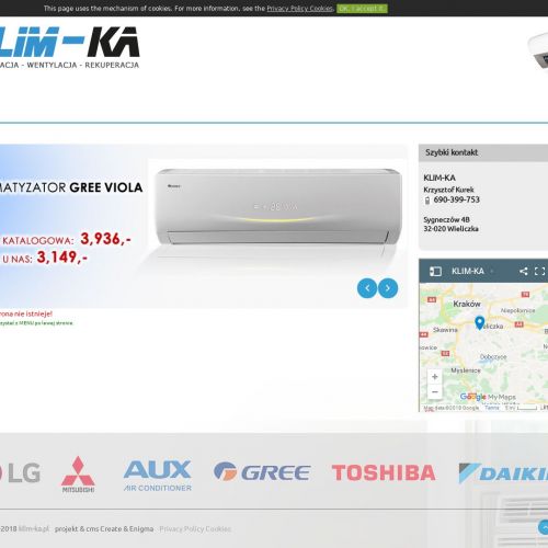 Kraków - odgrzybianie klimatyzacji