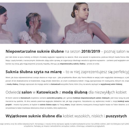 Długie suknie wieczorowe Katowice