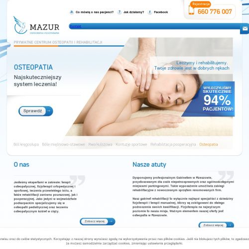 Leczenie kręgosłupa w Rzeszowie