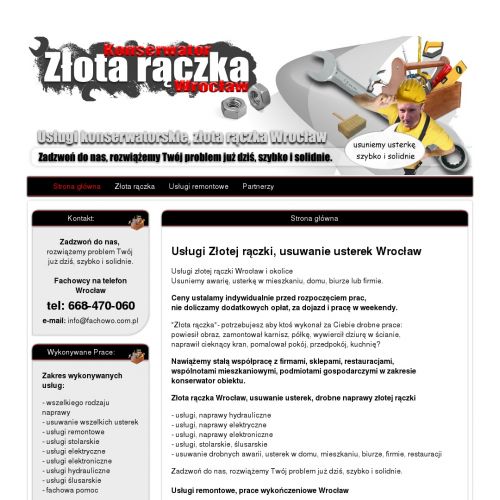 Złota rączka w Wrocławiu