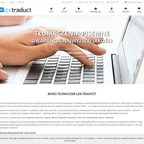 Tłumacz francuski łódź w Aleksandrowie Łódzkim