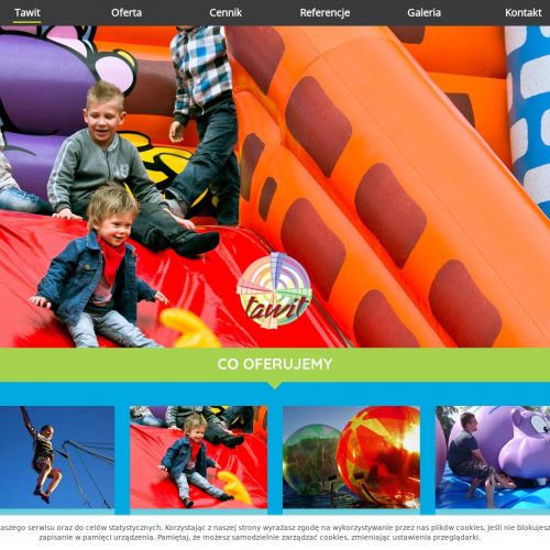 Kraków - dmuchany zamek wynajem