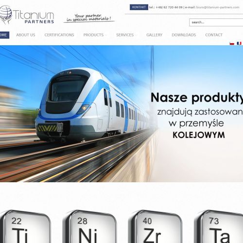 Pręty kwadratowe tytanowe