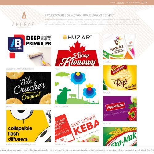 Projektowanie etykiet spożywczych - Poznań