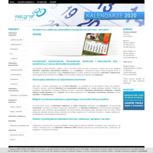 Producent kalendarzy