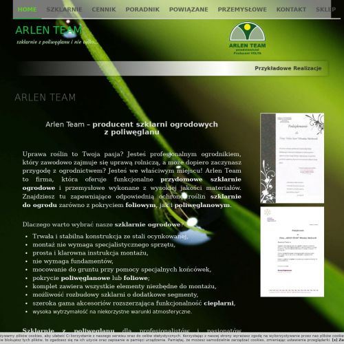 Szklarnie ogrodowe wyprzedaż w Gdańsku