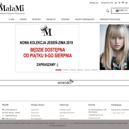 Płaszczyki dla dziewczynek hurt