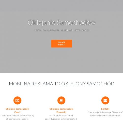 Projektowanie reklam na samochody w Krakowie