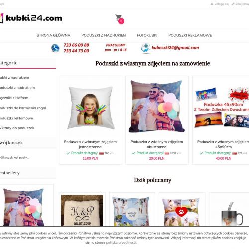 Poduszki z własnym nadrukiem