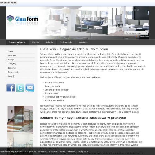 Zabudowy całoszklane w Dąbrowie Górniczej