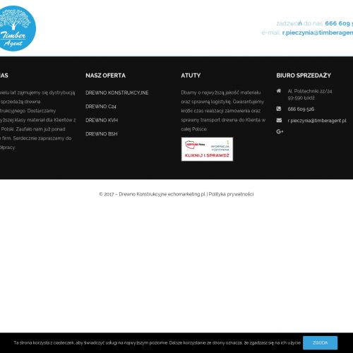 Legnica - drewno konstrukcyjne łódź