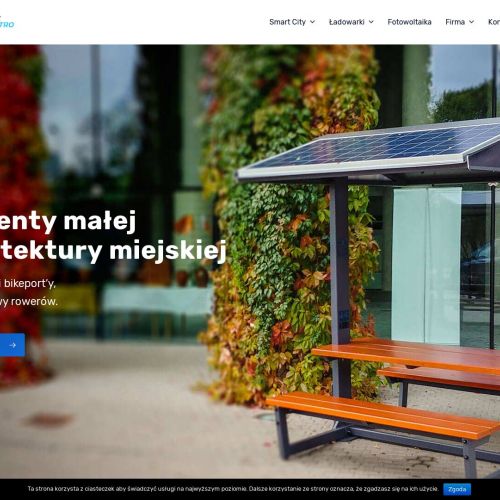 Ekologiczne wiaty rowerowe