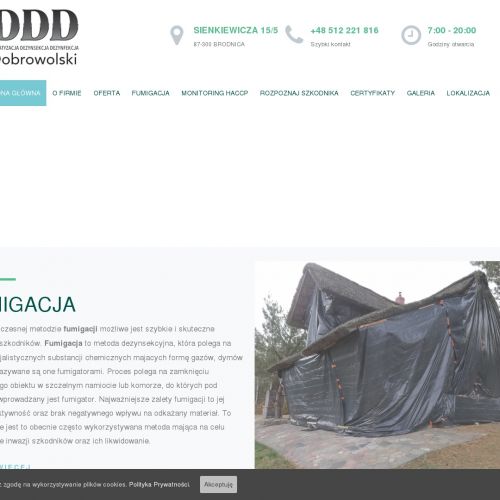 Walka z kretem w Włocławku