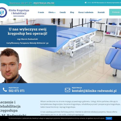Przepuklina kręgosłupa mokotów - Warszawa