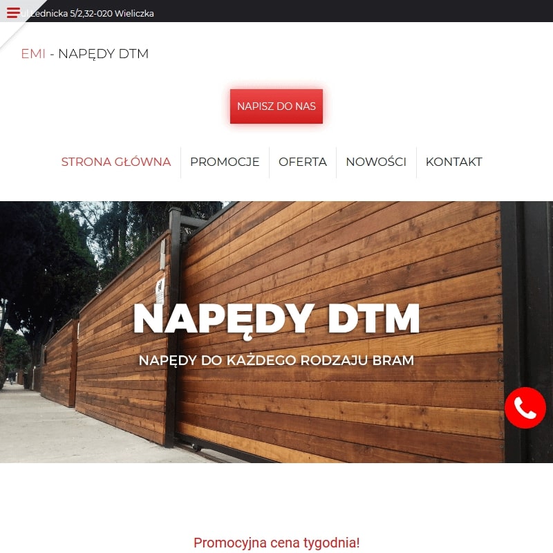 Systemy do bram garażowych dtm - Tarnów