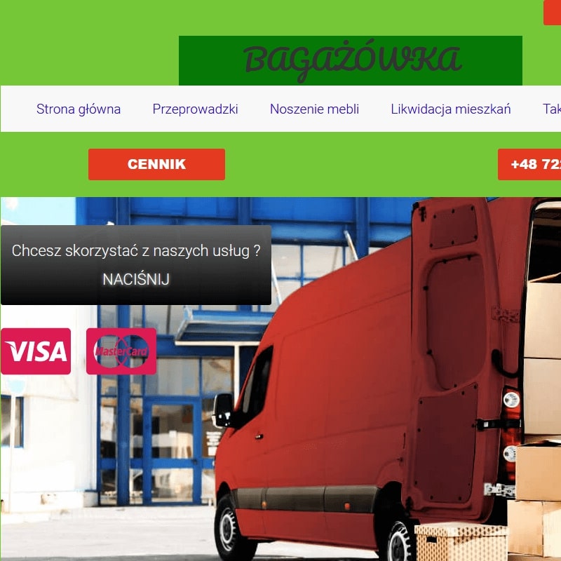 Usługi transportowo przeprowadzkowe - Gdynia