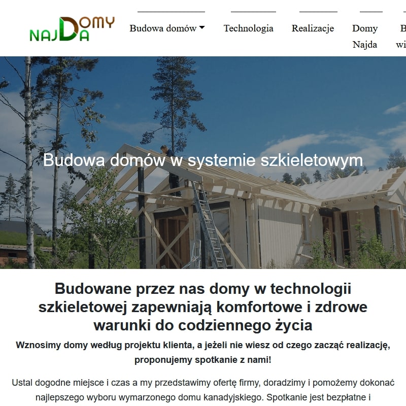 Producent domków całorocznych - Szczecin