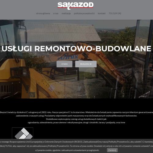 Usługi minikoparką w Kętach