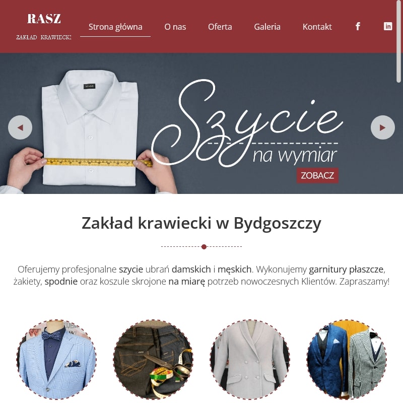 Usługi krawieckie - Toruń