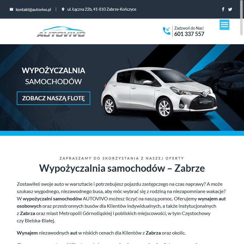 Bytom - wypożyczalnie samochodów