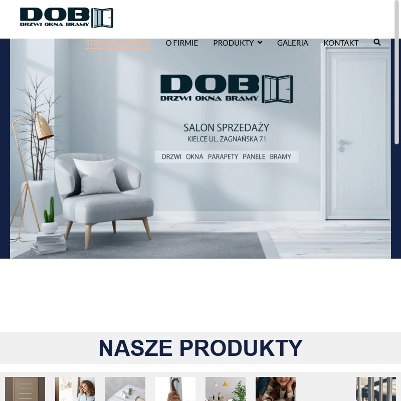 Drzwi zewnętrzne drewniane - Jędrzejów