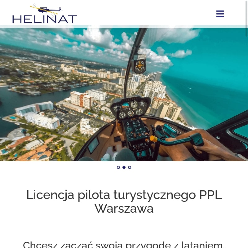 Kurs pilotażu helikoptera cena w Warszawie