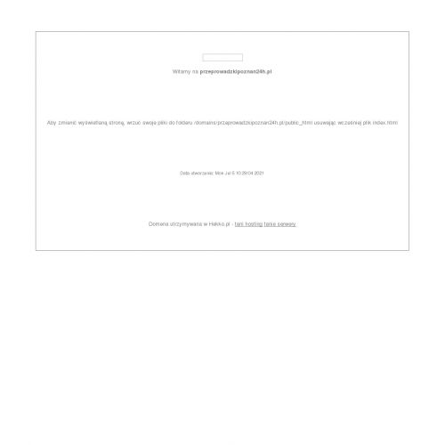 Warszawa - przeprowadzki