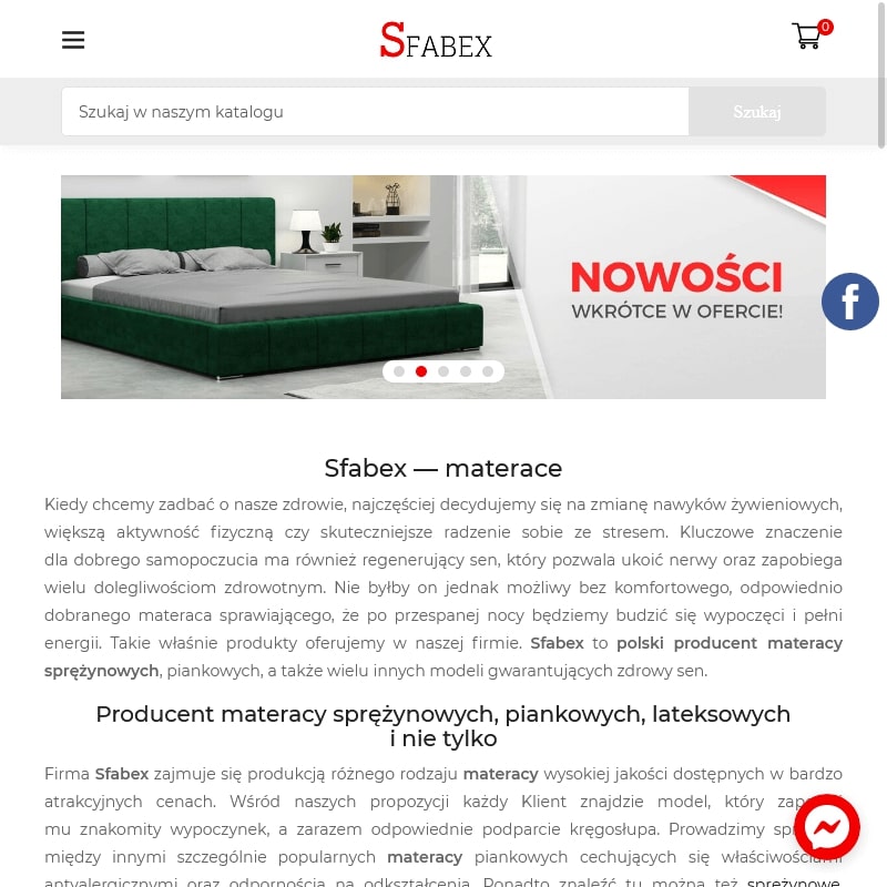 Materac kieszeniowy dla dzieci