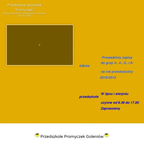 Goleniów - prywatne przedszkole