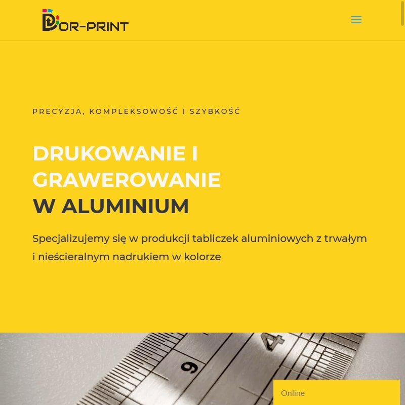 Grawerowanie w aluminium