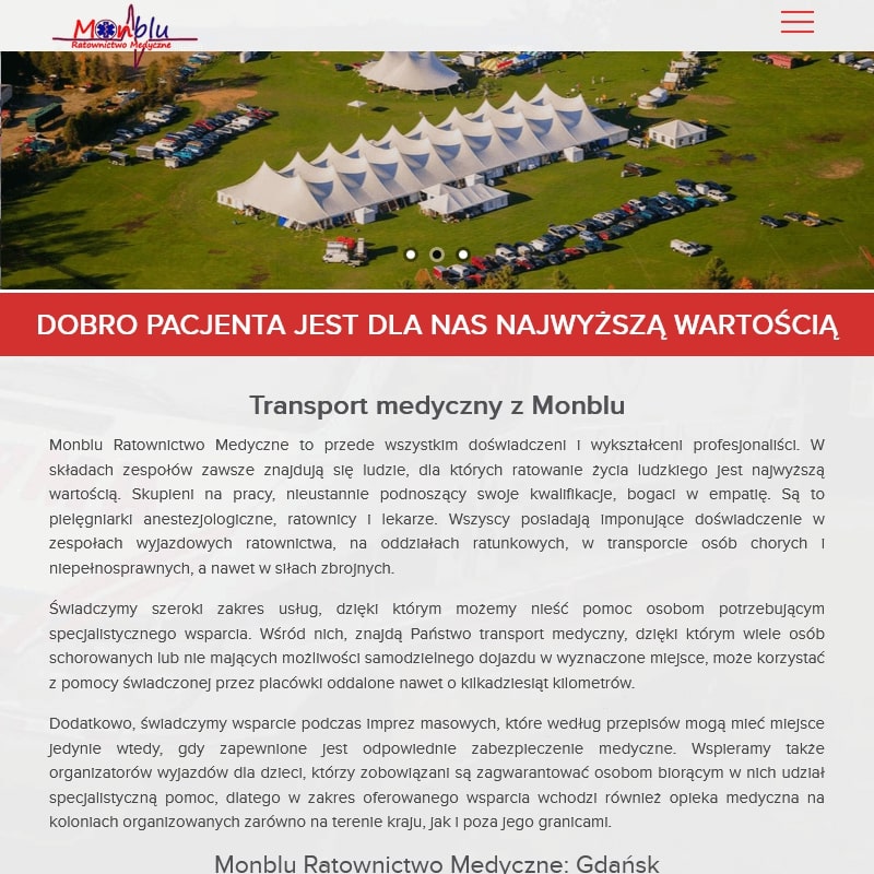 Transport medyczny na chemioterapię - Elbląg