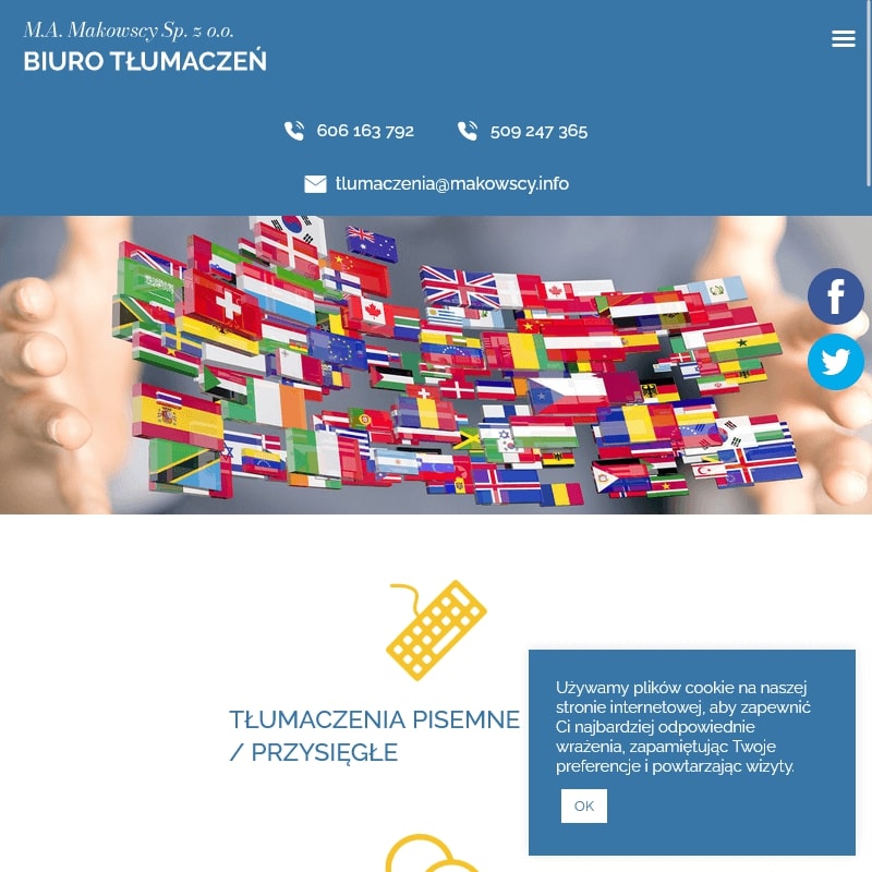 Warszawa - konsekutywne tłumaczenie