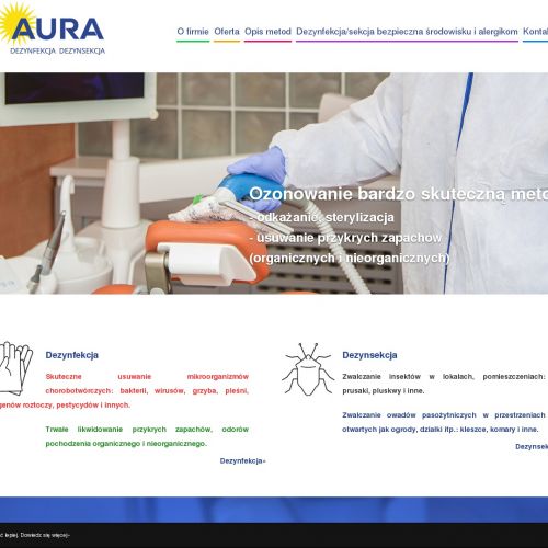 Katowice - ozonowanie pomieszczeń