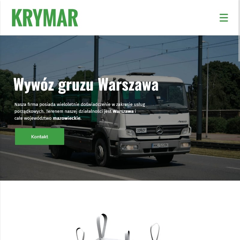 Wywóz gruzu warszawa wawer