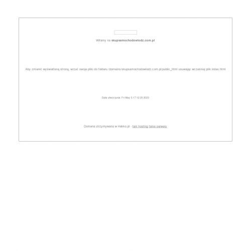 Skup samochodów łódź