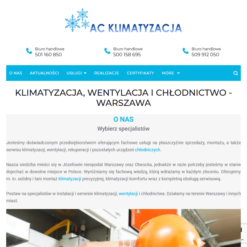 Montaż vrv vrf - Józefów
