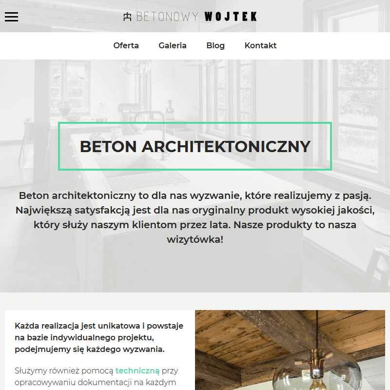 Beton architektoniczny płyty - Gdynia