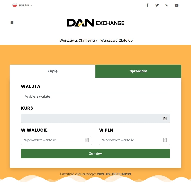 Kantor warszawa śródmieście w Warszawie