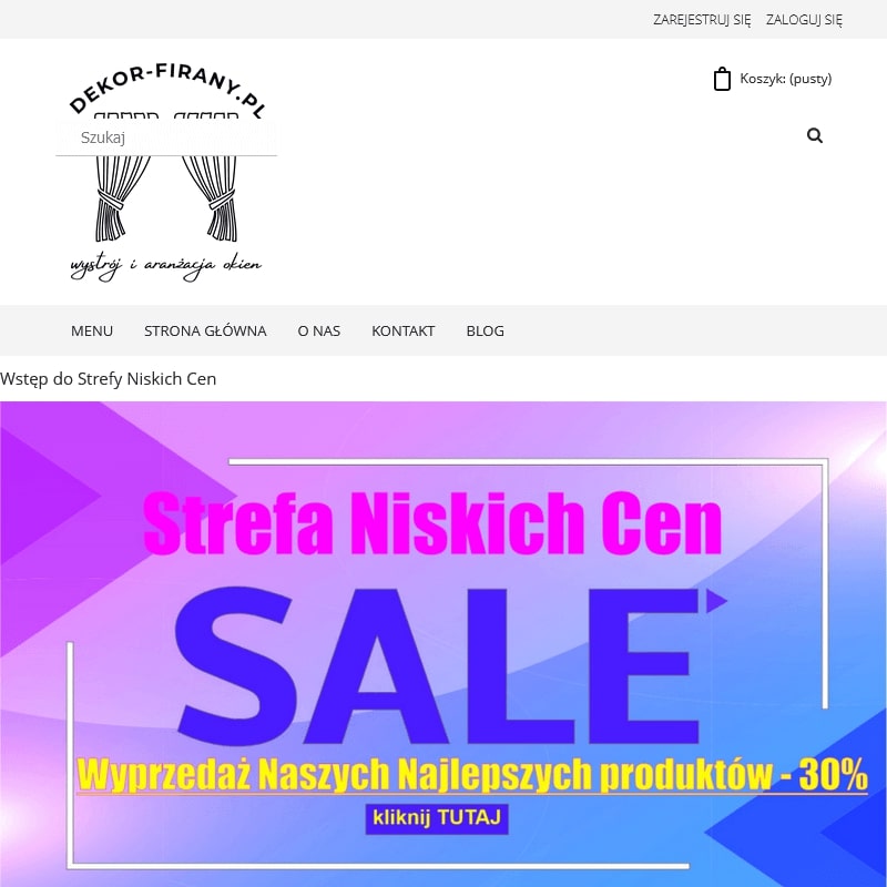 Firany i zasłony okienne