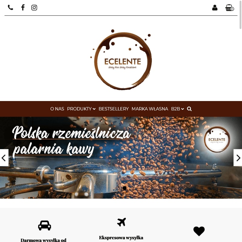 Kawa arabica 100 - Warszawa