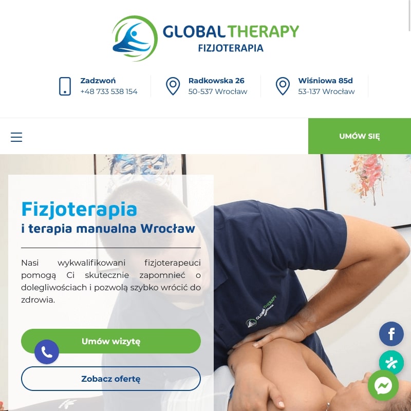 Terapia kręgosłupa Wrocław
