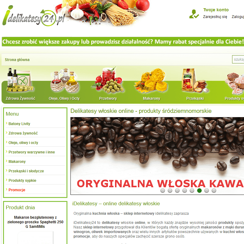 Sklep włoski online