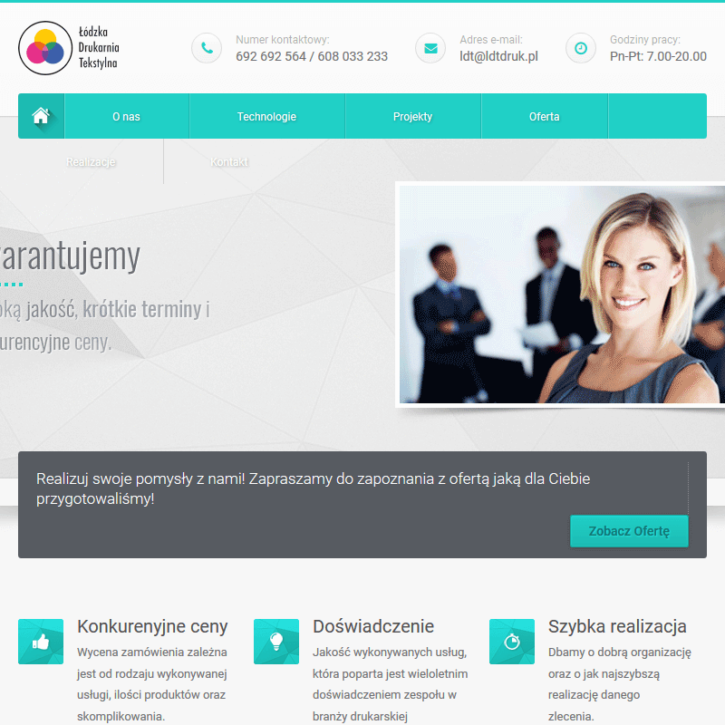 Drukowanie tkanin cennik w Łodzi