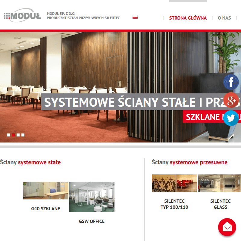 Przenośne ściany działowe