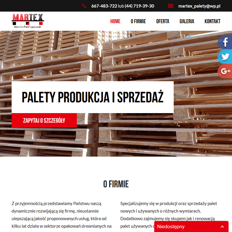Drewniane palety - Wrocław