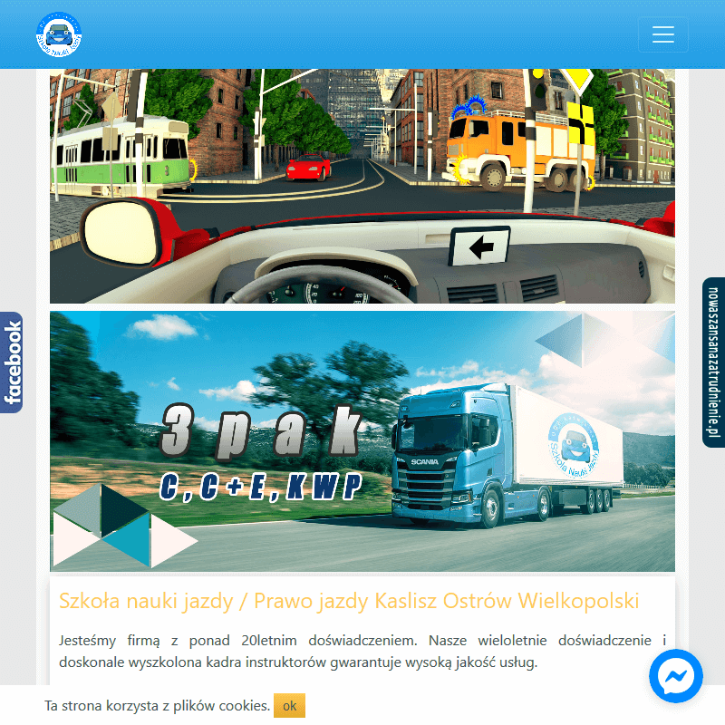 Kalisz - szkoła nauki jazdy kat d