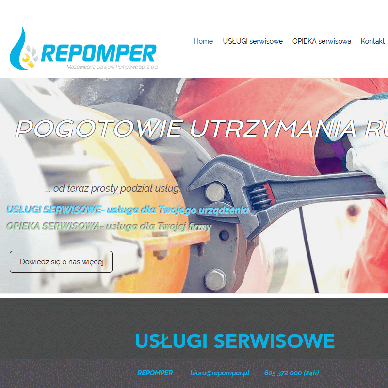 Naprawa pomp wirowych - Warszawa
