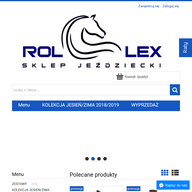 Sklep jeździecki online