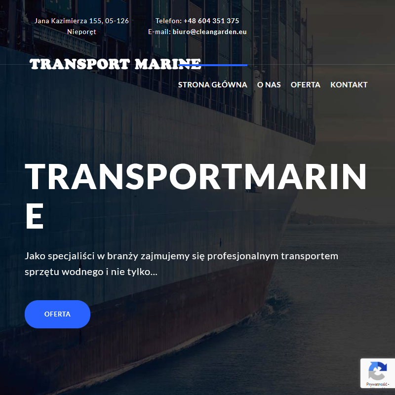 Warszawa - transportowanie jachtów na mazury