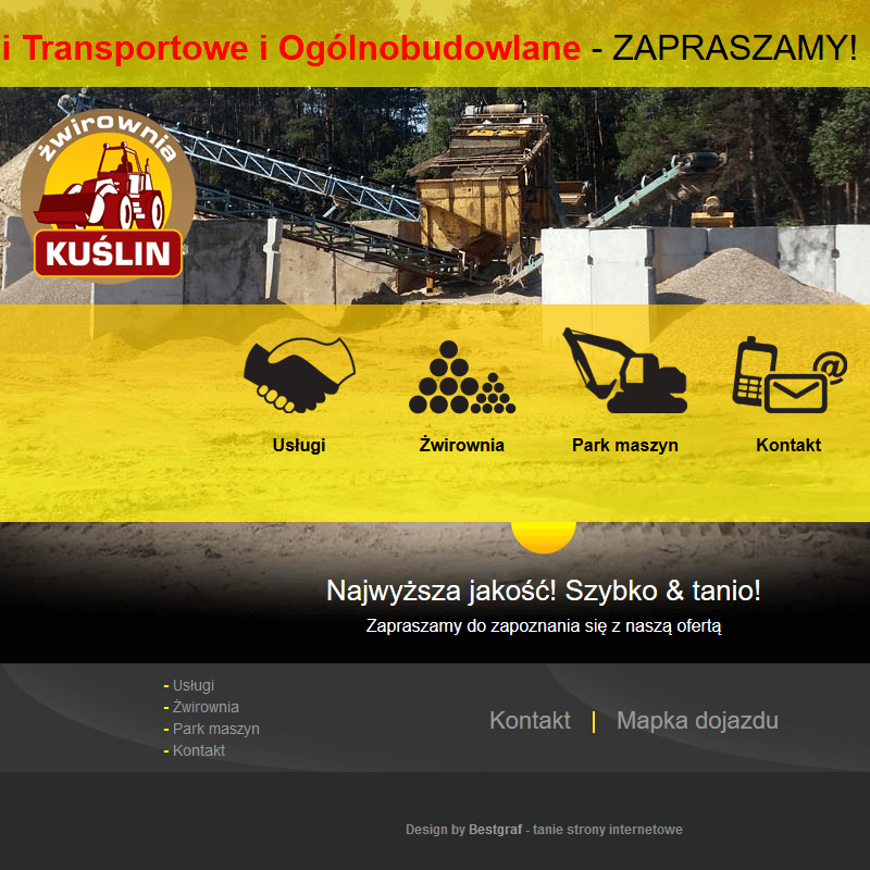 Piasek płukany w Grodzisku Wielkopolskim